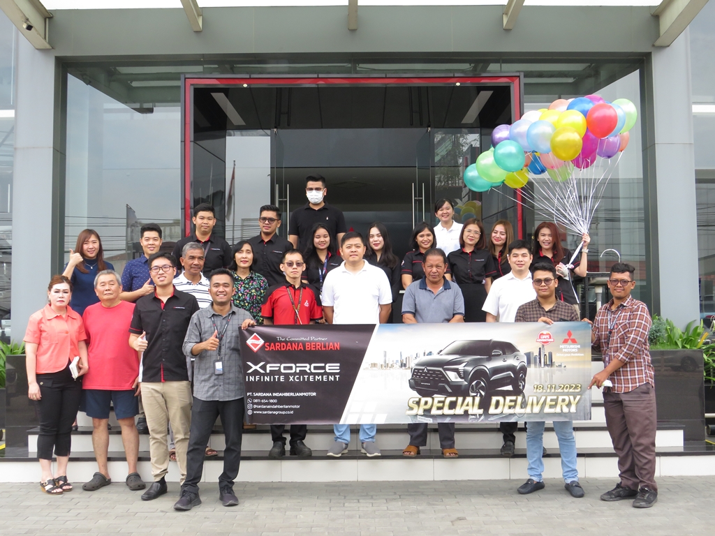 Dealer Sardana IndahBerlian Motor Adakan Special DO Ceremony Mitsubishi Xforce